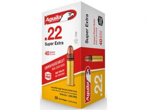 Aguila Super Extra High Velocity .22 LR 40GR CP SP 50 Patronen