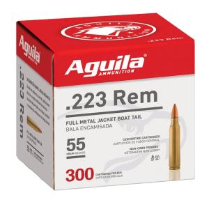 Aguila Standard .223 Rem. 55GR FMJ 300 Patronen