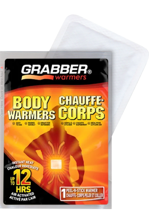 Grabber Körperwärmer mit Klebefläche 1 Stück Grabber Körperwärmer mit Klebefläche 1 Stück