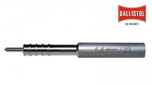 Ballistol Patch-Adapter aus Aluminium, Ø 5,5 mm - 7,0 mm