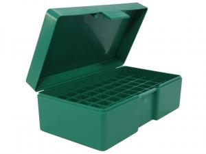 RCBS Ammo Box / 50er Patronenbox mit Klappdeckel largepistol