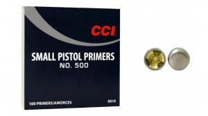 CCI Zündhütchen 500 Small Pistol 100 Stück