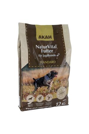 AKAH NaturVital® STANDARD Alleinfuttermittel für Jagdhunde – 12 kg