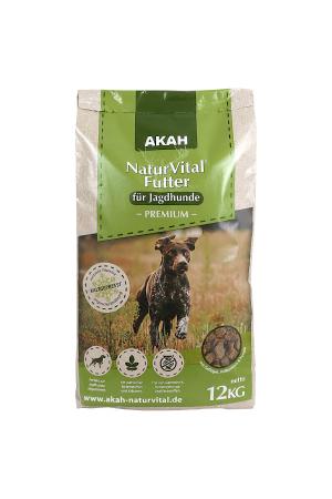 AKAH NaturVital® PREMIUM kaltgepresstes Hundefutter für Jagdhunde – 5 / 12 kg