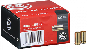 Geco Hülsen 9mm Para 100 Stück #2318129