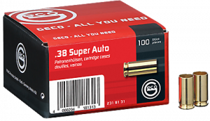 Geco Hülsen .38 Super Auto 100 Stück #2318131