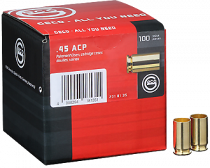 Geco Hülsen .45 ACP 100 Stück #2318135