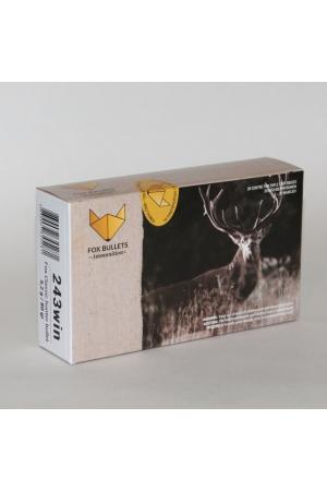 Fox Bullets Classic Hunter .243 Win. 80GR / 5,2g bleifrei 20 Patronen