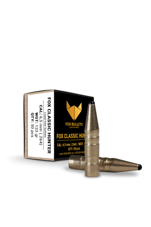 Fox Bullets Classic Hunter .264 8,0 g / 123 gr bleifreie Geschosse – 50 Stück
