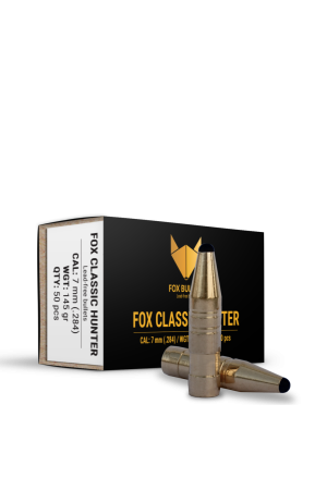 Fox Bullets Classic Hunter .284 9,4 g / 145 gr bleifreie Geschosse – 50 Stück