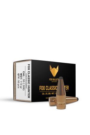 Fox Bullets Classic Hunter .308 7,1 g / 110 gr bleifreie Geschosse – 50 Stück