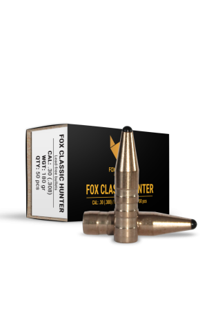 Fox Bullets Classic Hunter .308 11,7 g / 180 gr bleifreie Geschosse – 50 Stück
