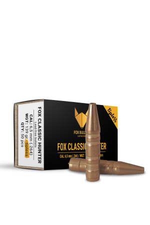 Fox Bullets Classic Hunter Tipless .264 9,0 g / 139 gr bleifreie Geschosse – 50 Stück