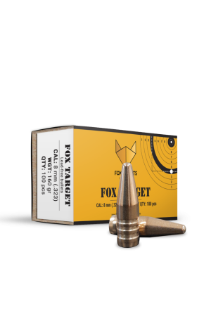 Fox Bullets Target .323 10,4 g / 160 gr bleifreie Geschosse – 100 Stück