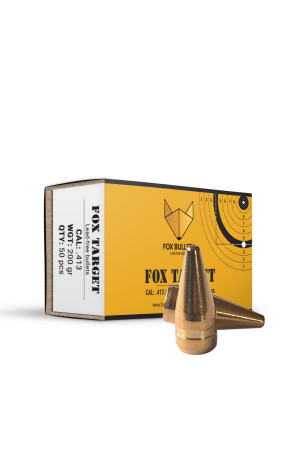 Fox Bullets Target .413 13 g / 200 gr bleifreie Geschosse – 50 Stück