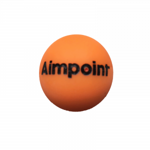 Aimpoint Kammergriffkugel aus Silikon, orange mit Logo