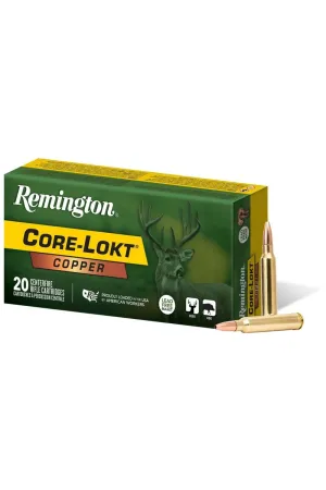 Remington Core-Lokt Copper .300 Win. Mag. 180GR HP 20 Patronen