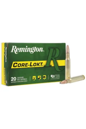 Remington Core-Lokt .30-06 Sprg. 150GR PSP 20 Patronen