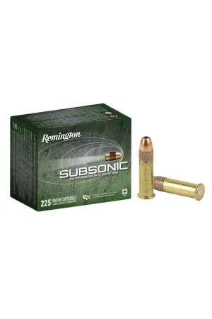 Remington Subsonic Rimfire .22 LR 40GR CPHP 225 Patronen