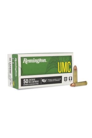 Remington UMC .30 Carbine 110GR FMJ 50 Patronen