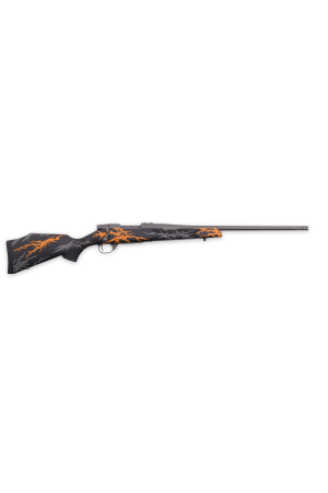 Weatherby Vanguard Compact Hunter .308 Win. 20"/51cm Schwarz/Orange 1/2"x28 Repetierbüchse inkl. Picatinnyschiene