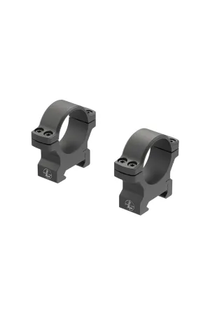 Leupold BackCountry Cross-Slot Montageringe 30 mm Medium – Picatinny/Weaver – Matt Schwarz