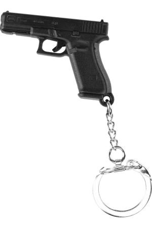 Glock Schlüsselanhänger „Pistole Gen5“ – Polymer/Kunststoff Schwarz – ca. 4,5 cm