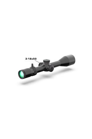 Swampfox Kentucky Long 3-18x50 FFP Präzisionszielfernrohr - RECCE MIL-Leuchtabsehen