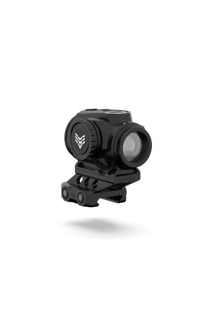 Swampfox Raider 1x20 Micro Prism Visier - 6 MOA Dot, grün beleuchtet