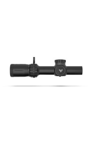 Swampfox Tomahawk II 1-6x24 SFP LPVO Zielfernrohr - Guerrilla Dot BDC, rot