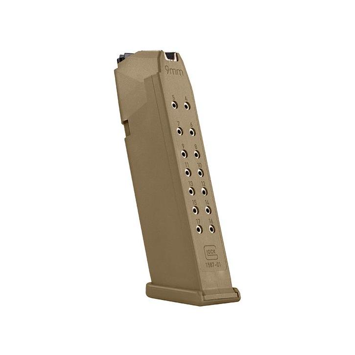 Glock Magazin G19X – 9mm Luger – 17 Schuss – Coyote