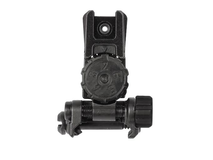 Magpul MBUS Pro LR Adjustable Rear Sight - ausklappbar und höhenverstellbar