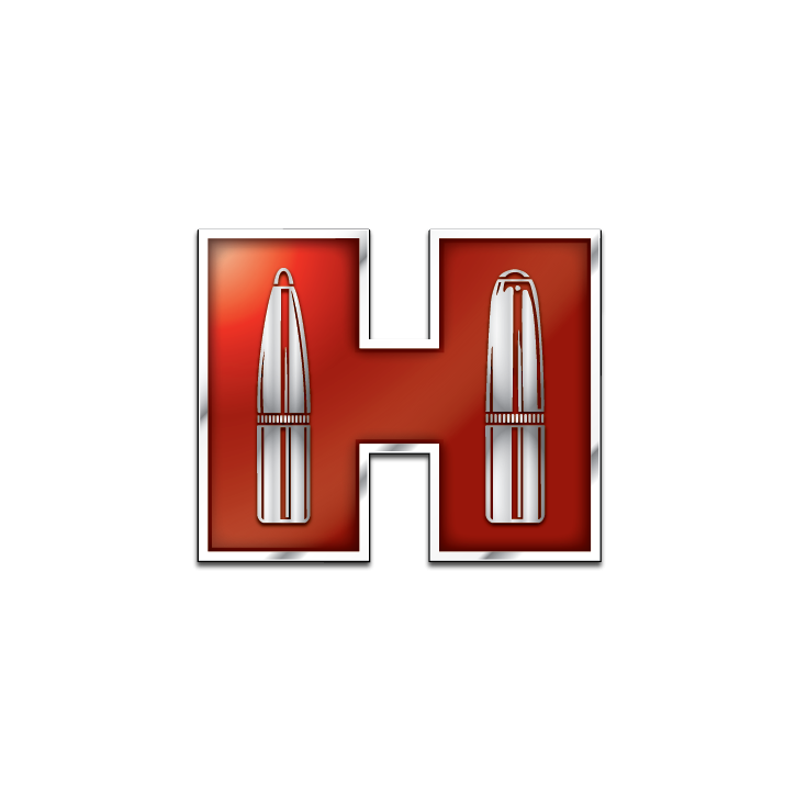 Hornady Red H Transfer-Aufkleber – Rot/Weiß – 4″×4,5″