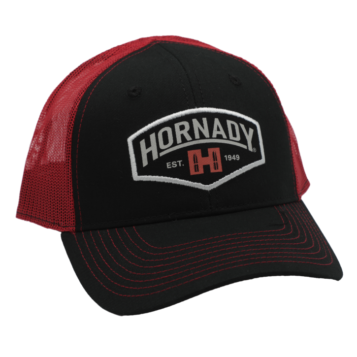 Hornady Schildmütze Cap Schwarz Rot Est. 1949
