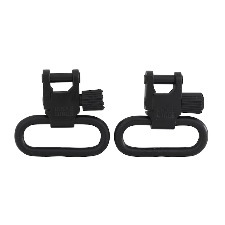 Uncle Mike's QD Riemenbügel-Set aus Edelstahl für breite Riemen Schwarz 2 Stück Uncle Mike's QD Riemenbügel-Set aus Edelstahl für breite Riemen Schwarz 2 Stück