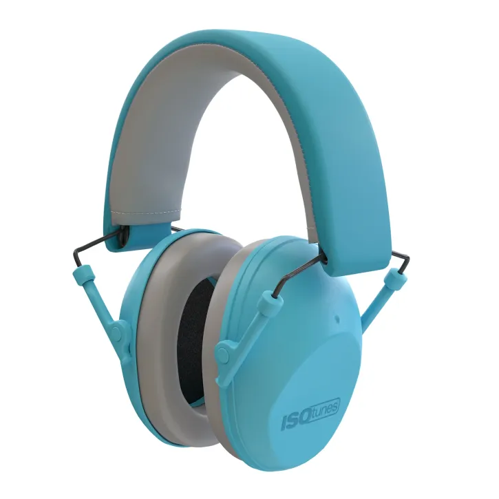 ISOtunes Junior Defender EN 352 Kinder-Kapselgehörschutz Blau SNR 27 dB IT-96-KB
