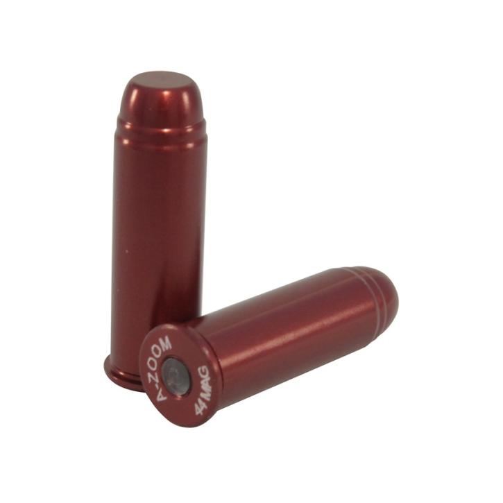 A-Zoom Pufferpatrone Aluminium eloxiert .44 Mag. 6er Pack