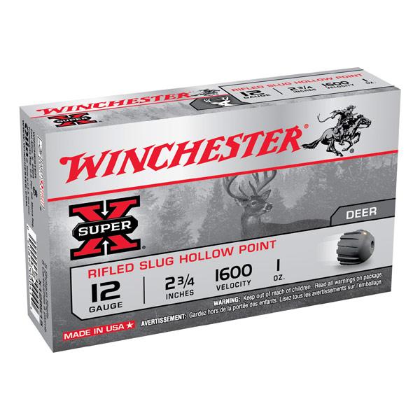 Winchester Super-X Slug .12/76 28g 5 Patronen