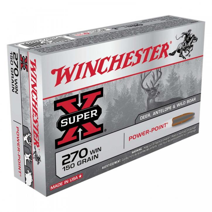 Winchester Super-X .270 Win. 150GR Power Point 20 Patronen