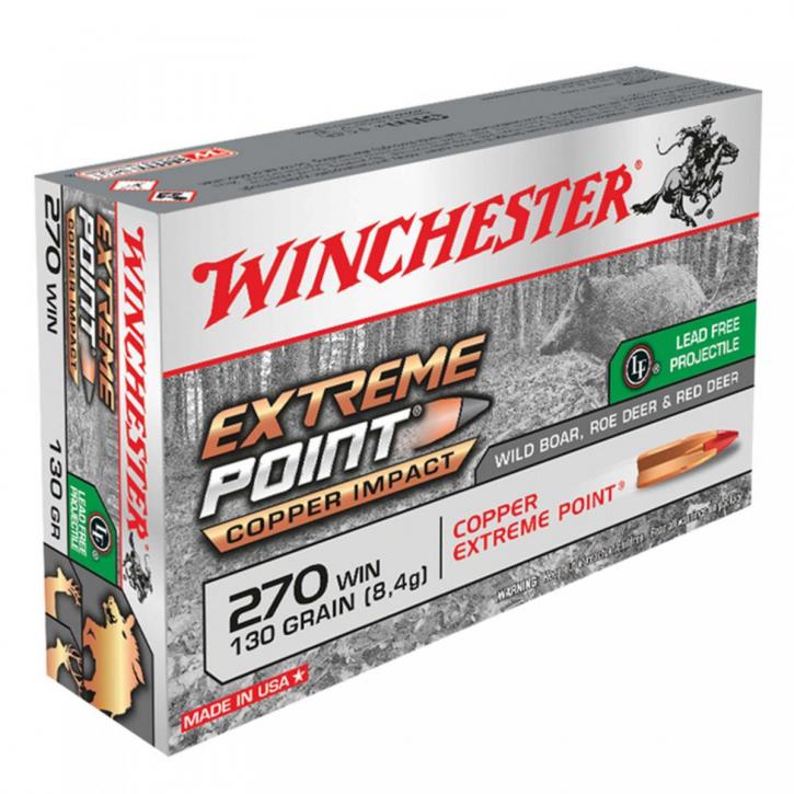 Winchester Extreme Point Copper Impact .270 Win. 130GR Copper Extreme Point 20 Patronen