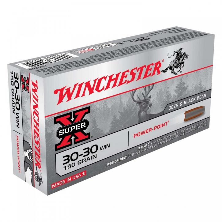 Winchester Super-X .30-30 Win. 150GR Power Point 20 Patronen