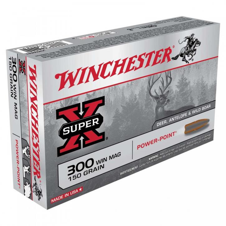 Winchester Super-X .300 Win. Mag. 150GR Power Point 20 Patronen