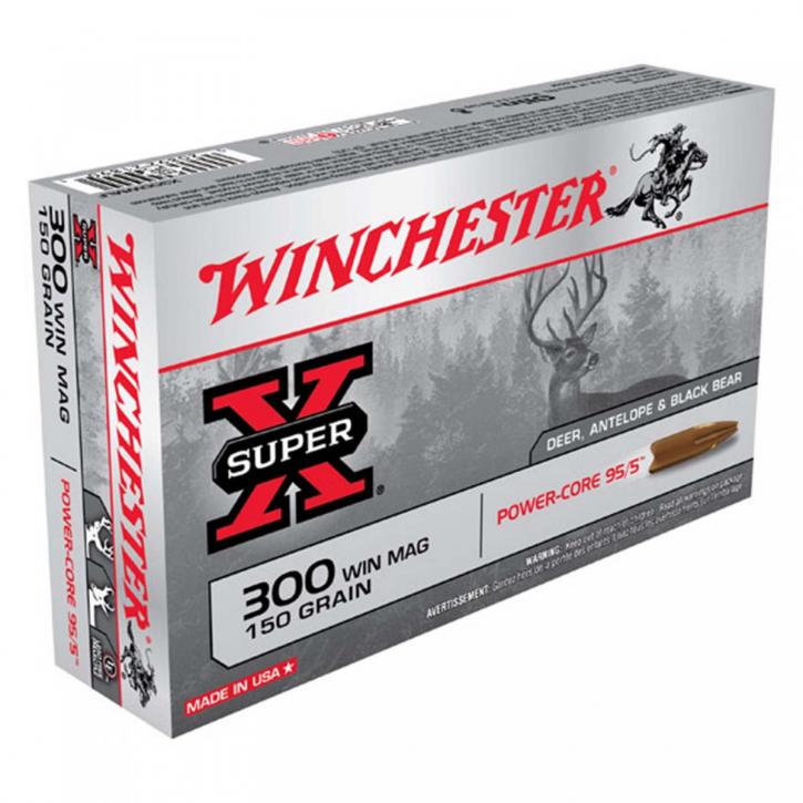 Winchester Super-X .300 Win. Mag. 150GR Power Core 20 Patronen