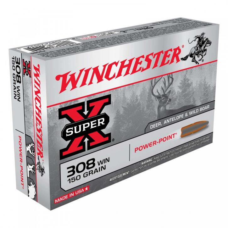 Winchester Super-X .308 Win. 150GR Power Point 20 Patronen