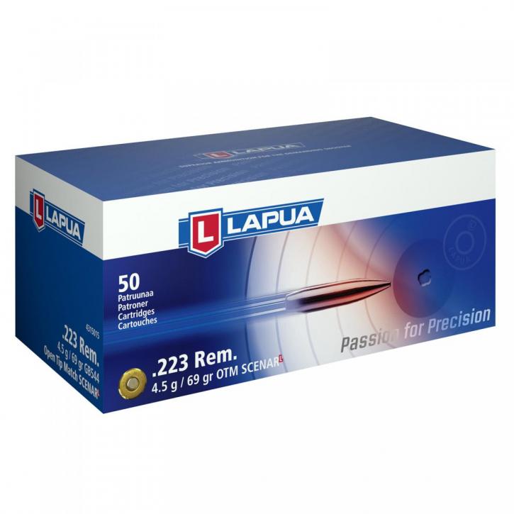 Lapua .223 Rem. 69GR Scenar-L 50 Patronen