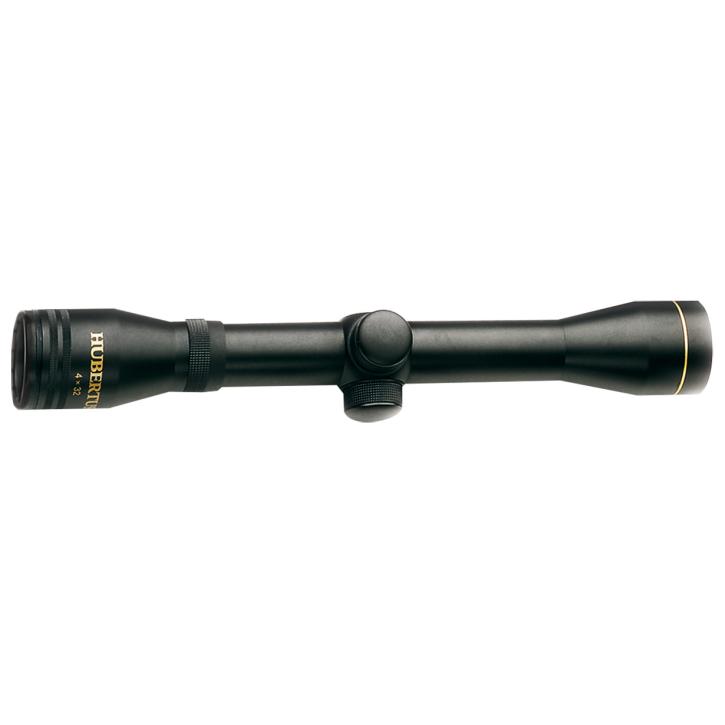 Hubertus Zielfernrohr 4x32 ohne Schiene für Luftgewehre silber