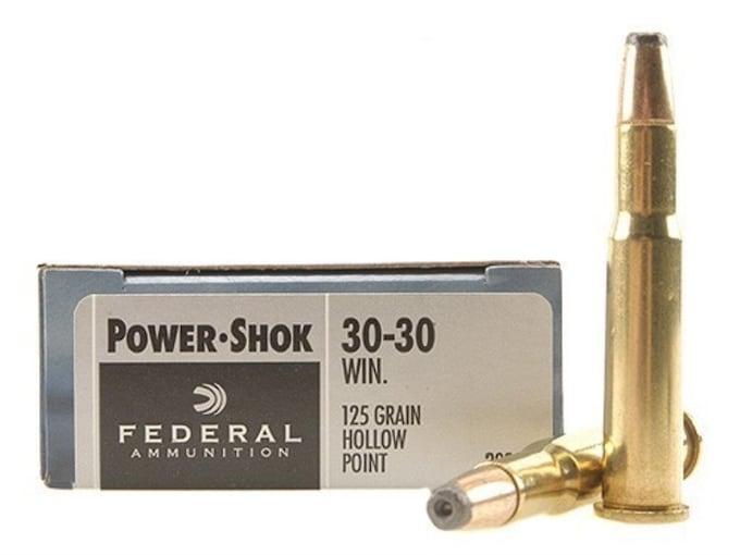 Federal Power-Shok .30-30 Win. 125GR JHP 20 Patronen