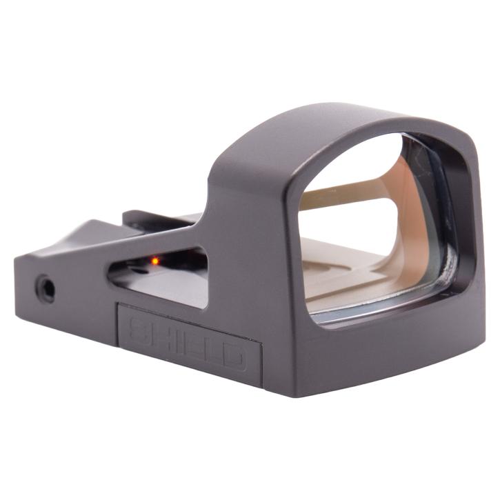 SHIELD Reflex Mini Sight D (RMSd) Rotpunktvisier – 8 MOA – Mattschwarz