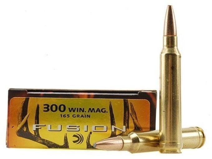 Federal Fusion .300 Win. Mag. 165GR SP 20 Patronen