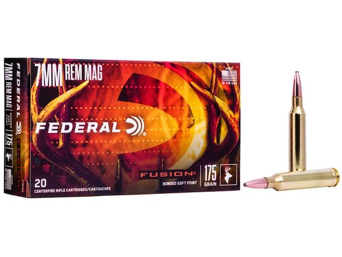 Federal Fusion 7mm Rem. Mag. 175GR SP 20 Patronen